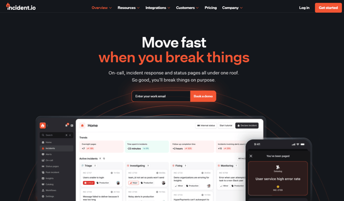 incident.io: incident reporting tools 