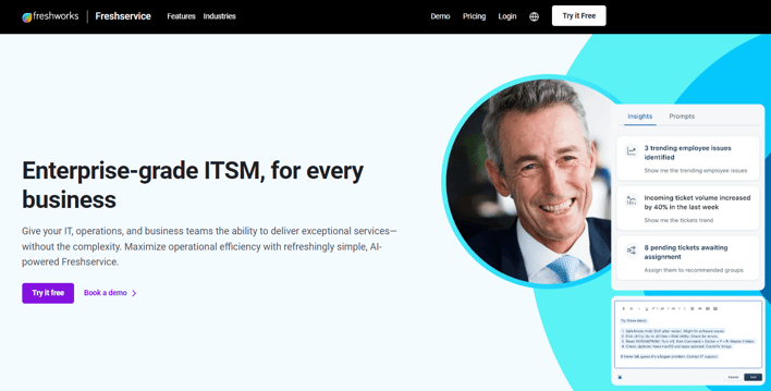 Freshservice: incident management platform
