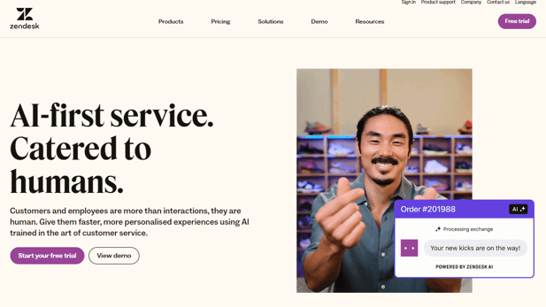 Zendesk: incident management system software