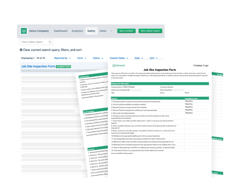 Aclaimant’s risk management framework