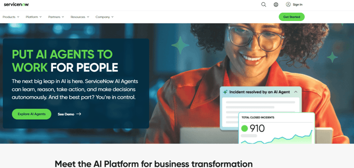 risk management tools for project management ServiceNow